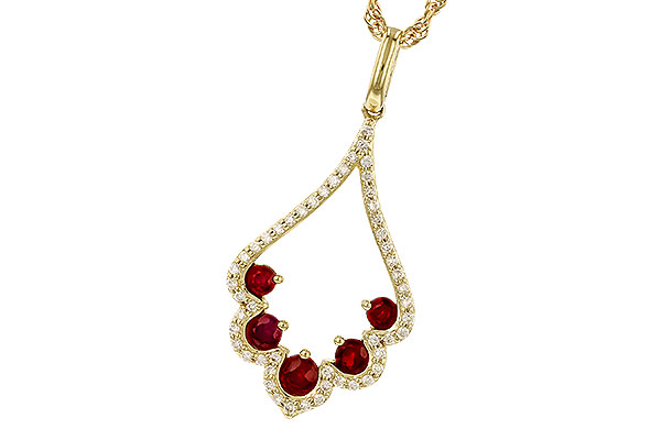 M274-36322: NECK .34 RUBY .53 TGW