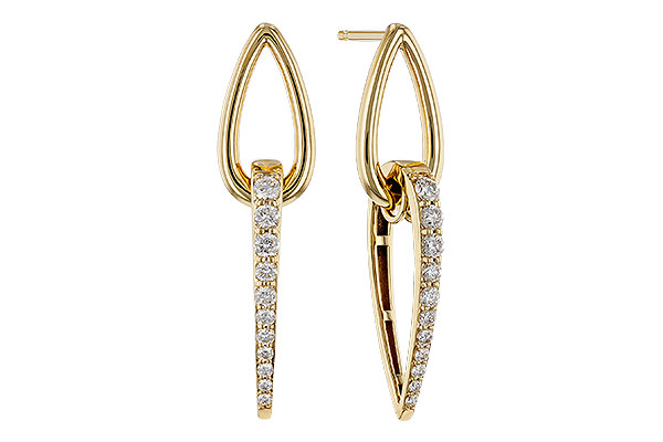 M275-19968: EARRINGS .75 TW