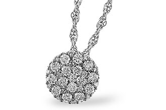 M275-21731: NECKLACE .25 TW