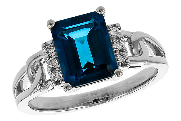 M275-25386: LDS RG 2.42 LONDON BLUE TOPAZ 2.50 TGW (9x7MM LBT)