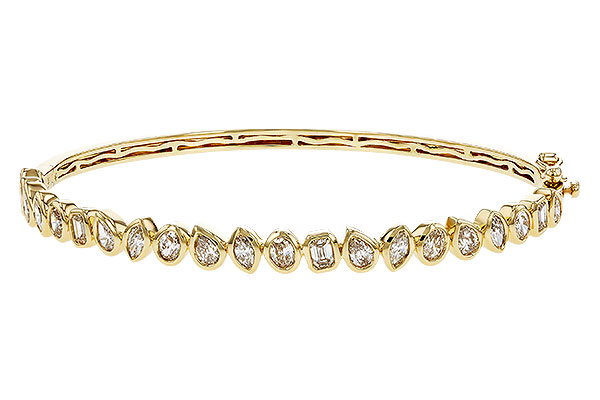 M275-26322: BANGLE 1.65 TW FANCY CUT DIAS