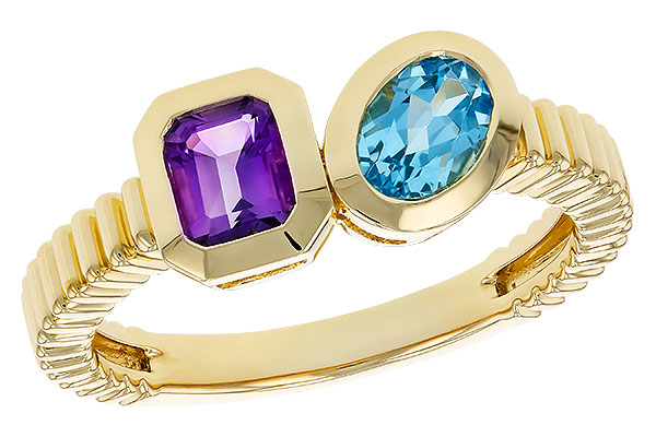 M275-27204: LDS RG .82 TW SEMI-PRECIOUS (AMY,SWISS BT)